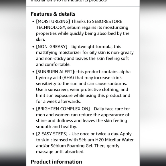 New Bioderma Sebium Global Intense Purifying Care, 1 fl.oz, Made in France - Picture 7 of 7